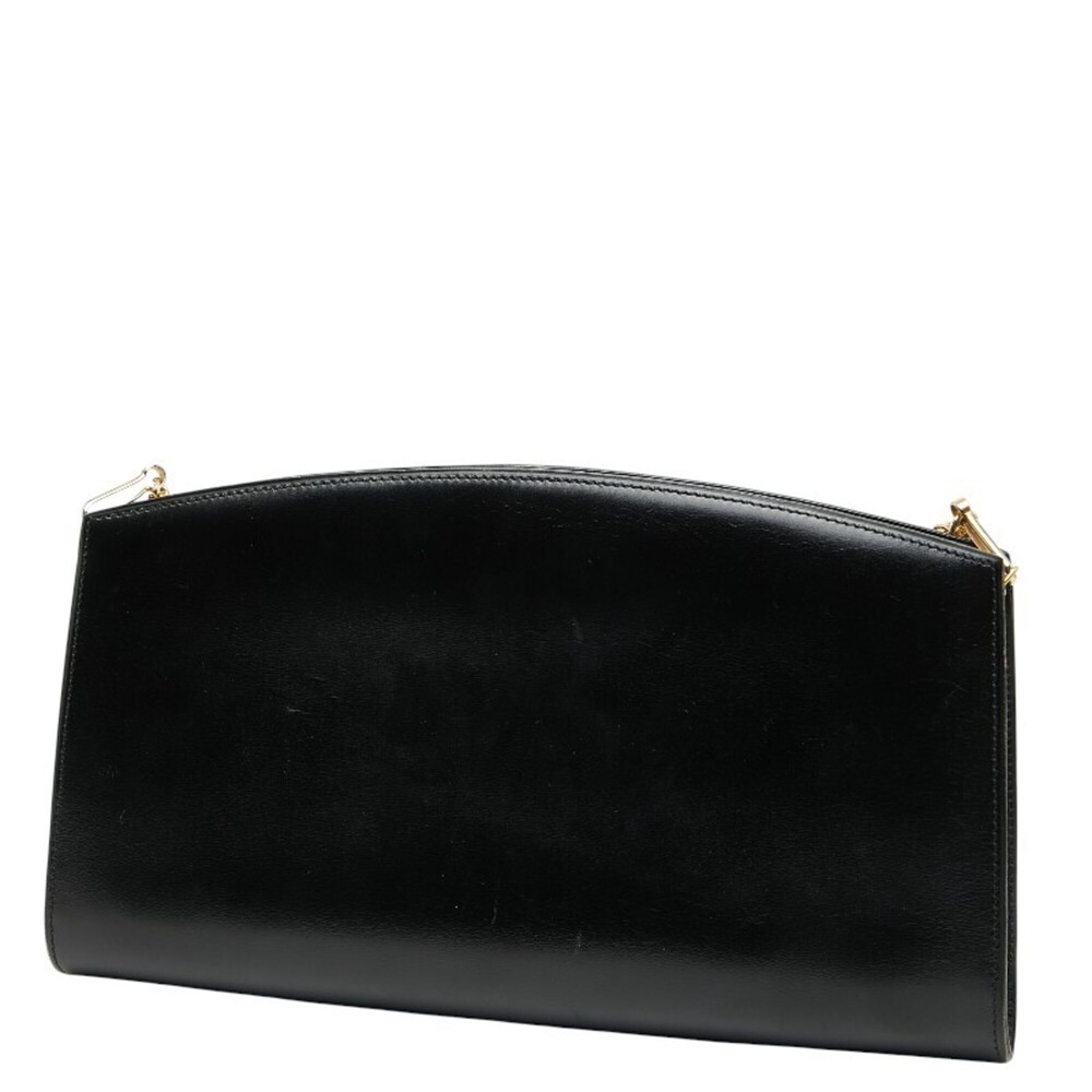 CHRISTIAN DIOR Black Leather Shoulder Bag - Picture 2 of 8